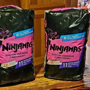 NINJAMAS L/XL 2 packs